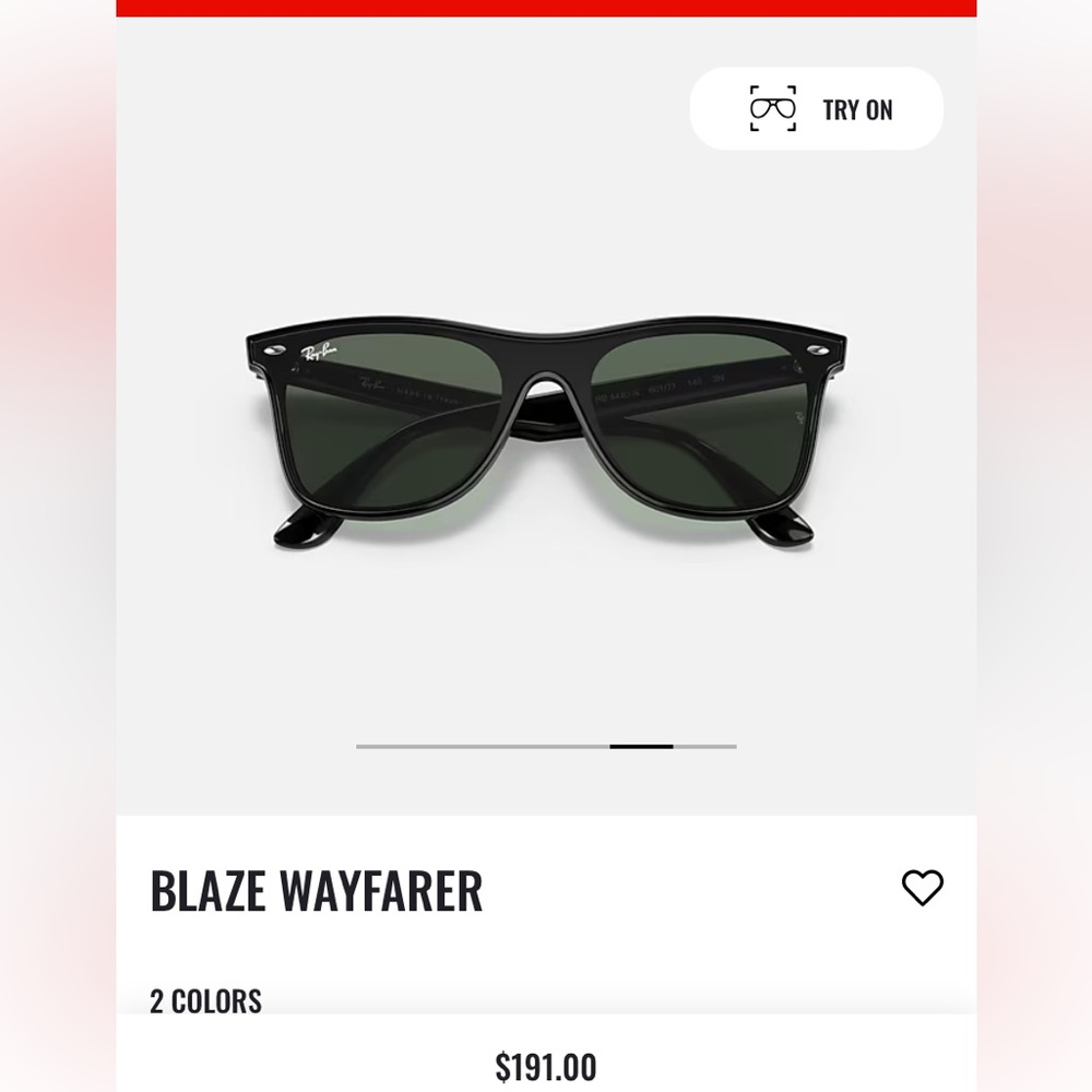 Ray-Ban Blaze Wayfarer Sunglasses